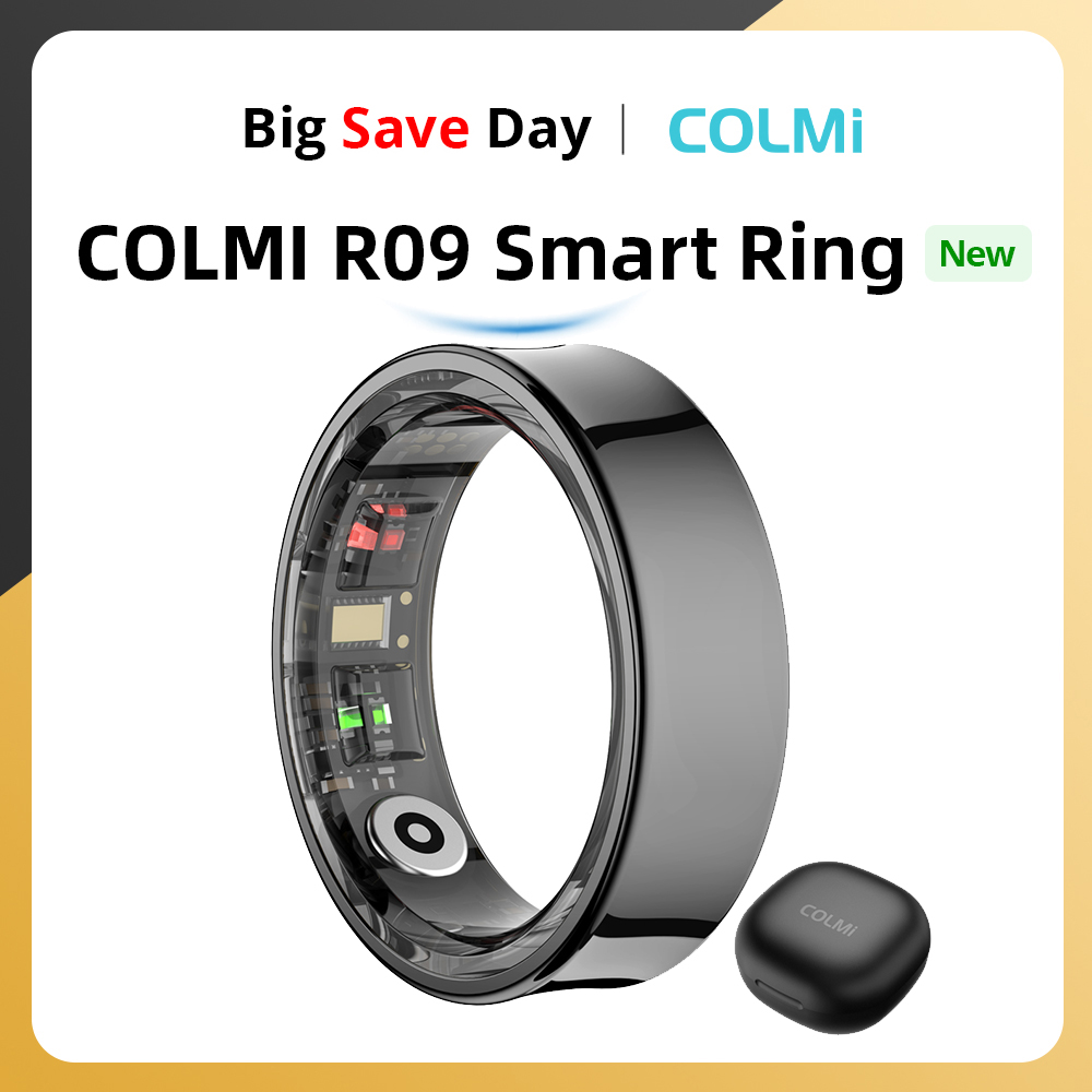 2024 COLMI R09 Smart Ring Men  - Health Monitors recension och pris