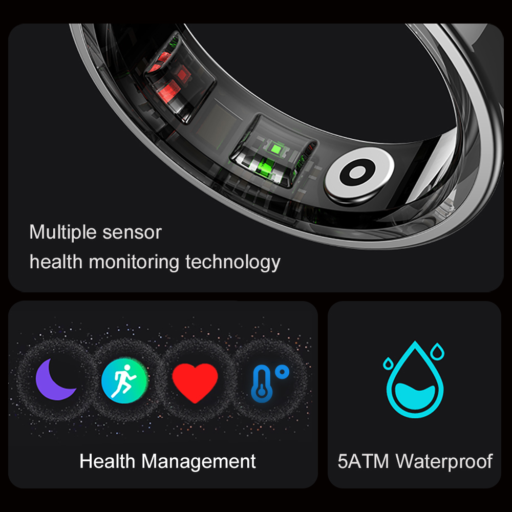 2024 COLMI R09 Smart Ring Men  - Health Monitors recension och pris