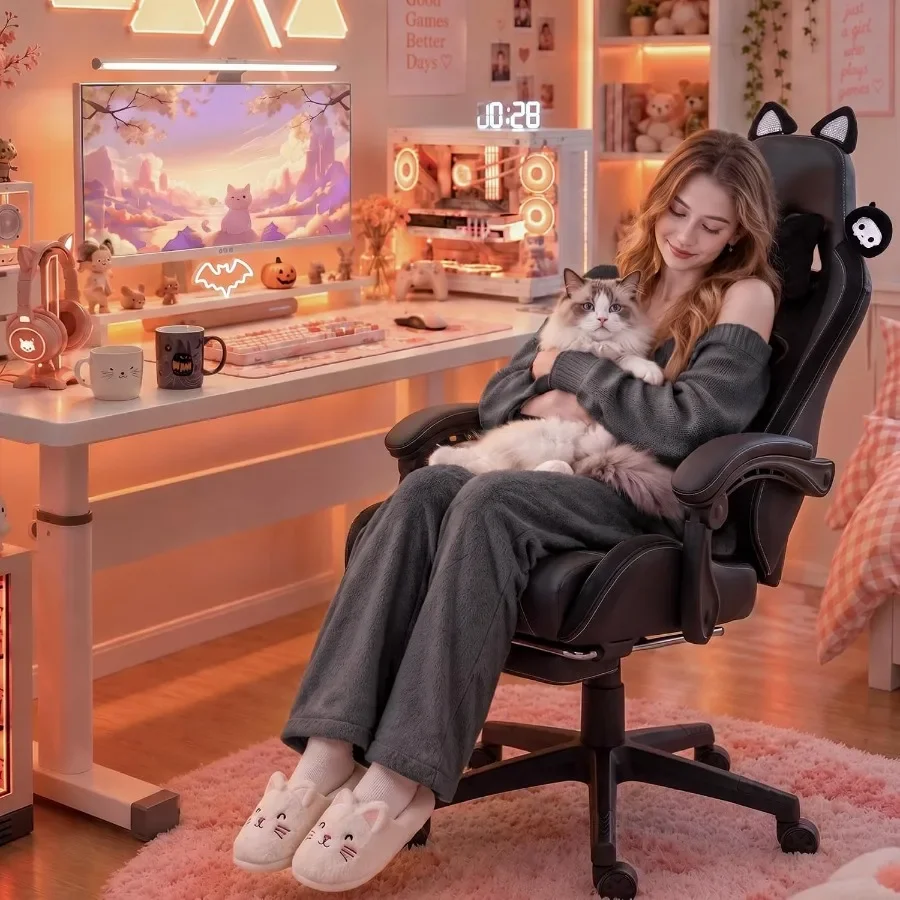 Gaming Chair for Adults with C - Massage recension och pris