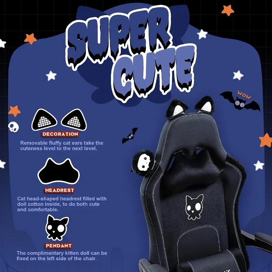 Gaming Chair for Adults with C - Massage recension och pris