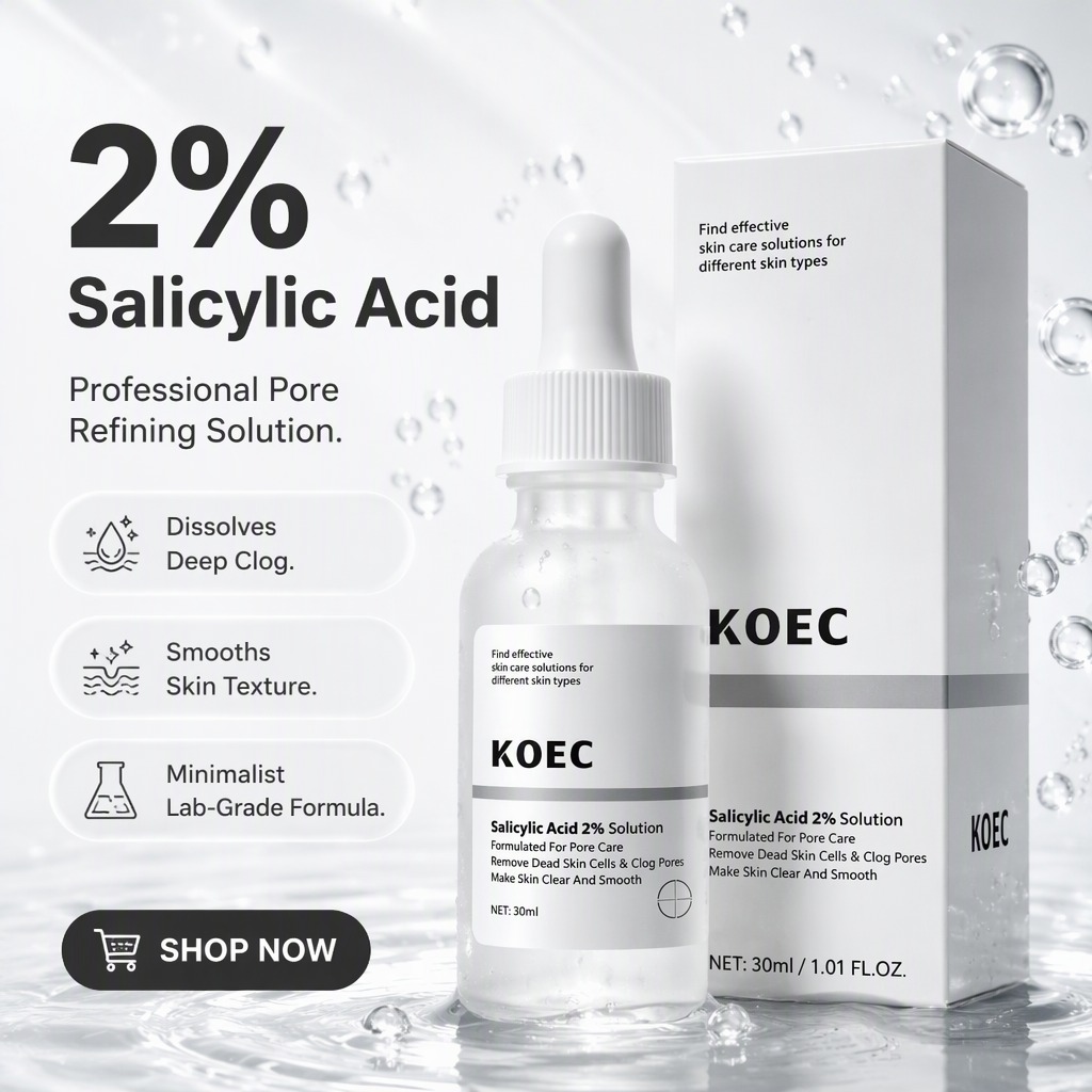 2% Salicylic Acid Solution BHA - Salicylic Acid Blackhead Remover recension och pris