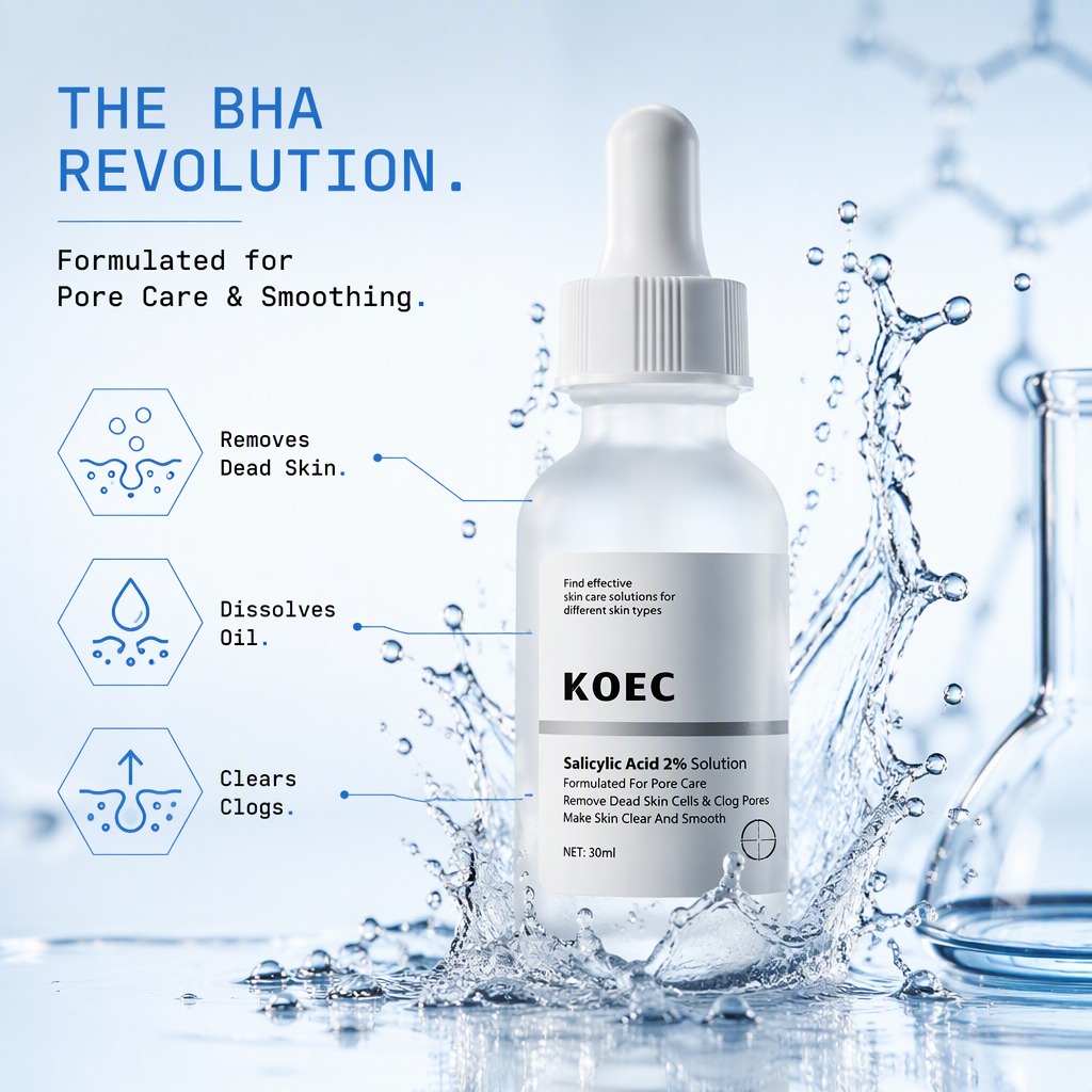 2% Salicylic Acid Solution BHA - Salicylic Acid Blackhead Remover recension och pris