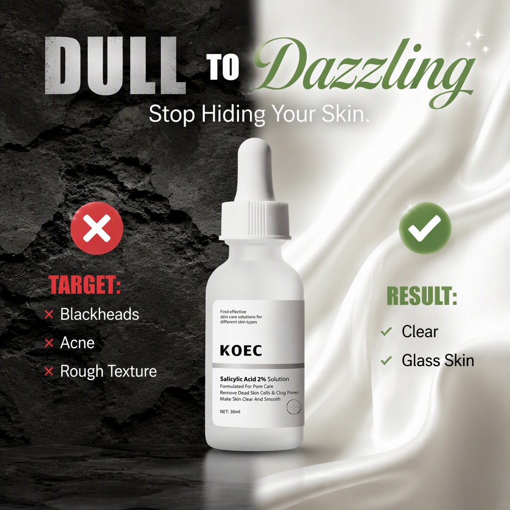 2% Salicylic Acid Solution BHA - Salicylic Acid Blackhead Remover recension och pris