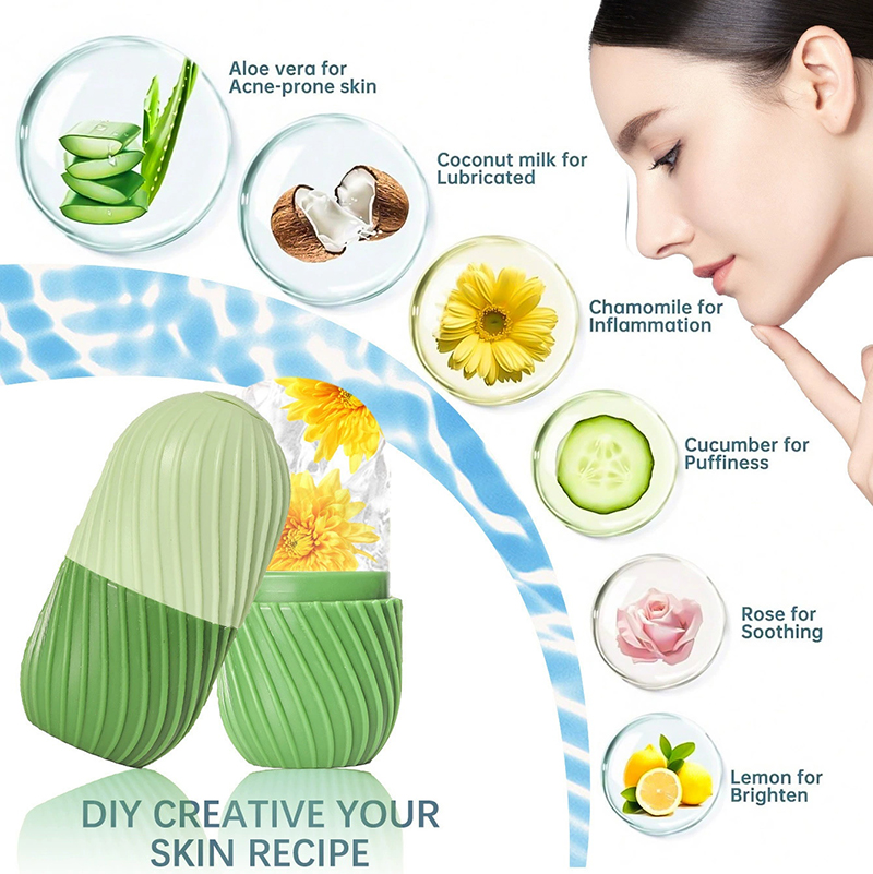 Silicone Ice Face Roller Mold  - Face Ice Roller Puffiness recension och pris