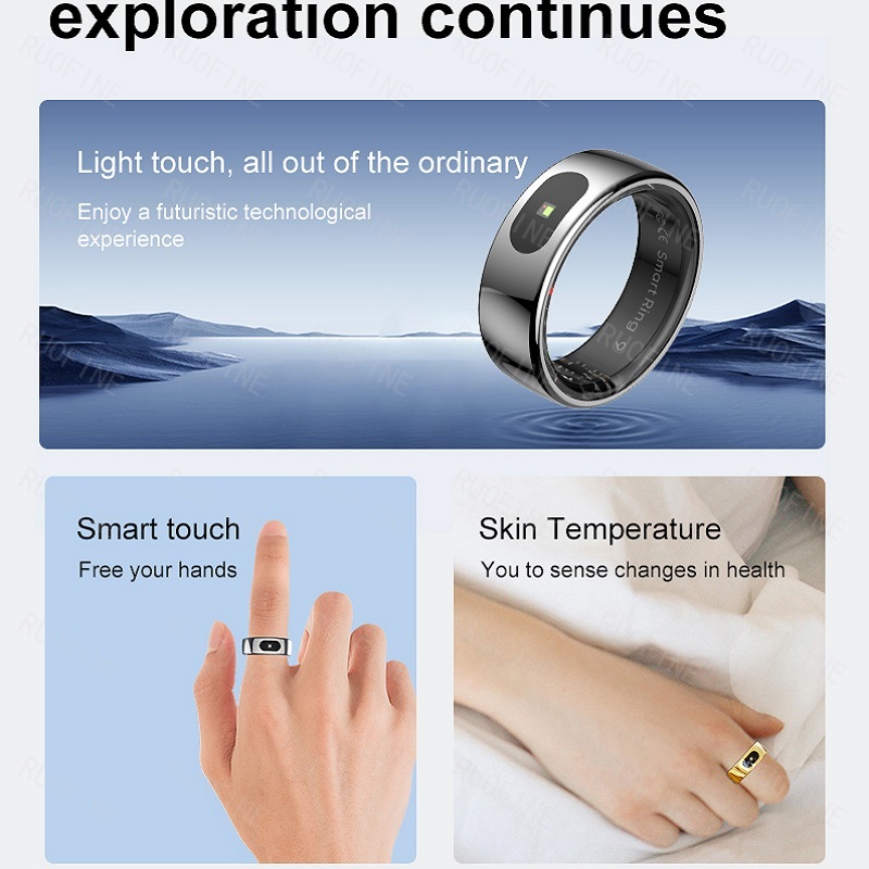 Ring R08 Qring Women's Men Mes - Health Monitors recension och pris