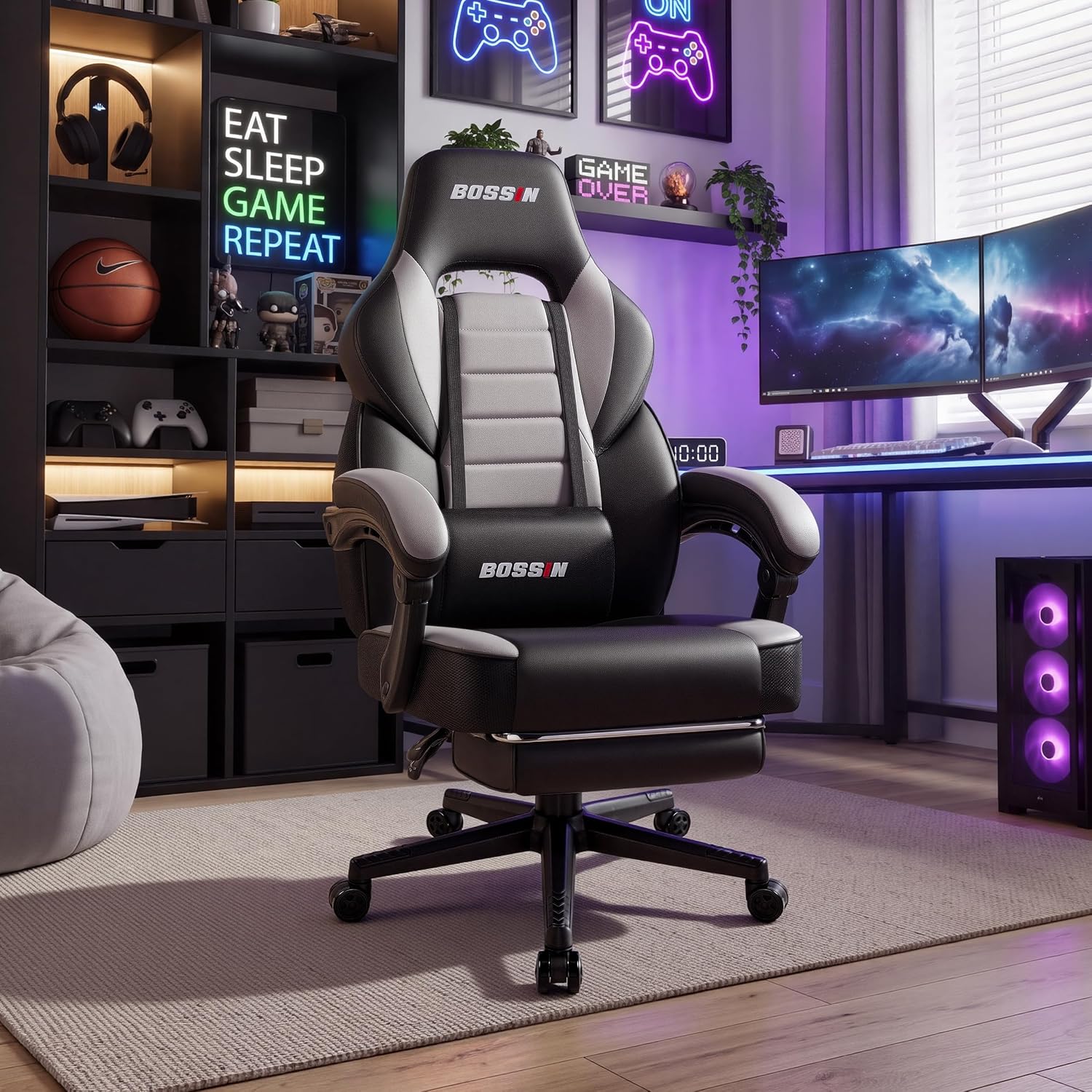 Gaming Chair with Massage, Erg - Massage recension och pris