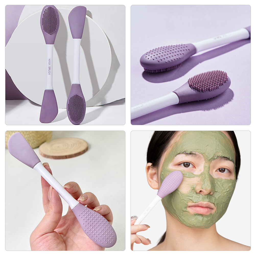 Dual-Head Silicone Face Mask B - Silicone Face Scrubber Electric recension och pris