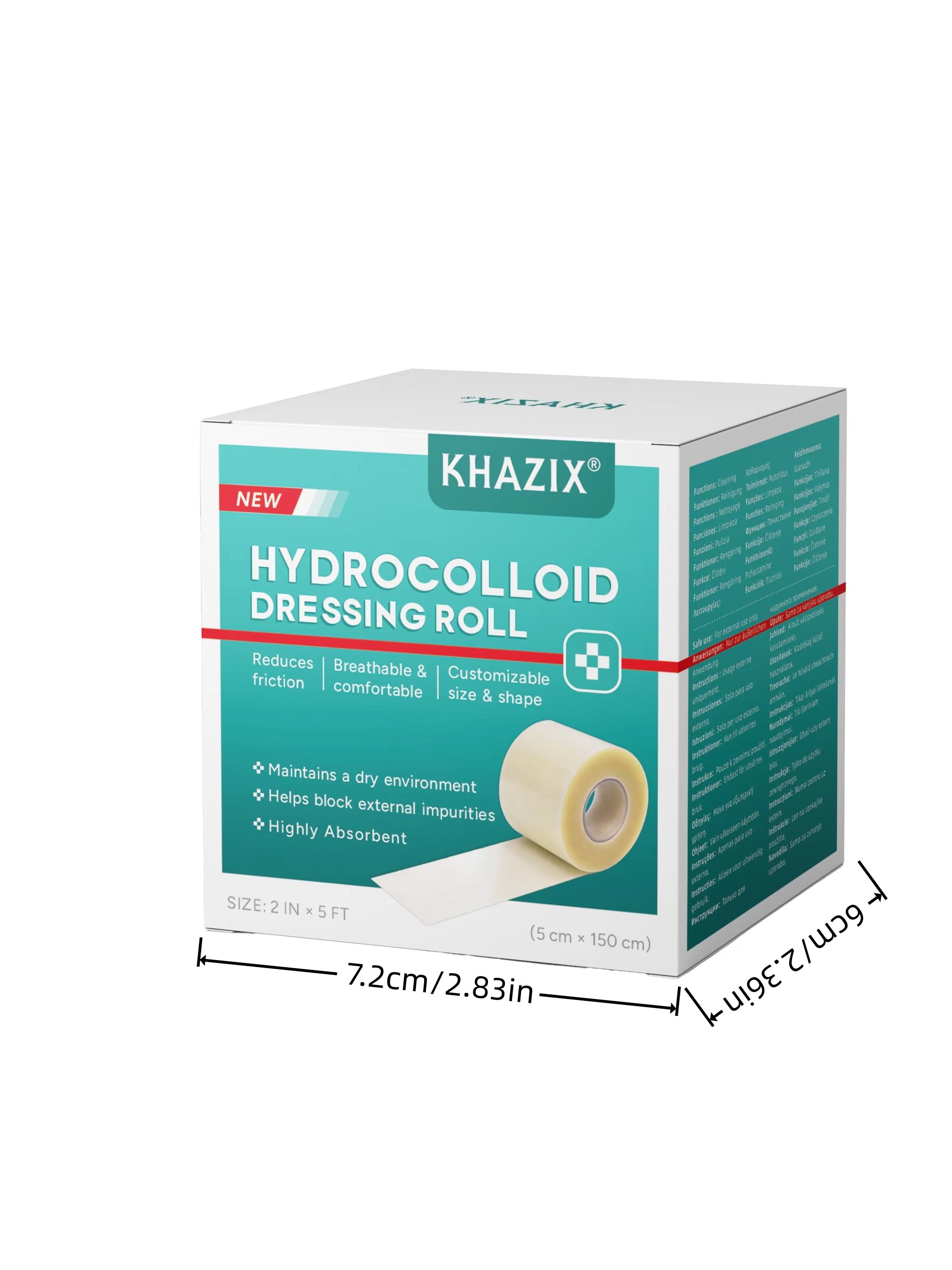 Hydrocolloid Pimple Patch Roll - Skincare recension och pris