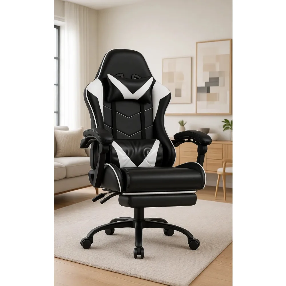 High-back reclining game chair - Massage recension och pris
