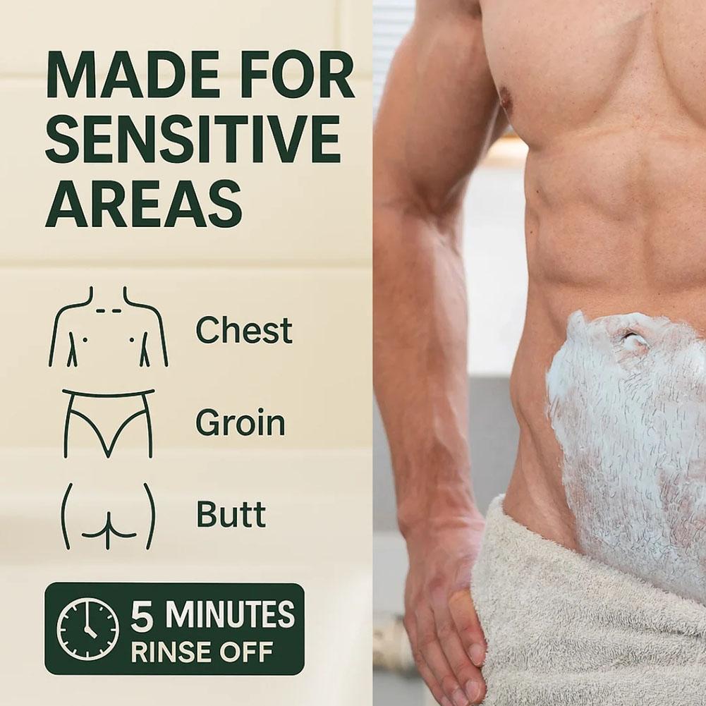 Men's Hair Removal Foam Mousse - Hair Care recension och pris