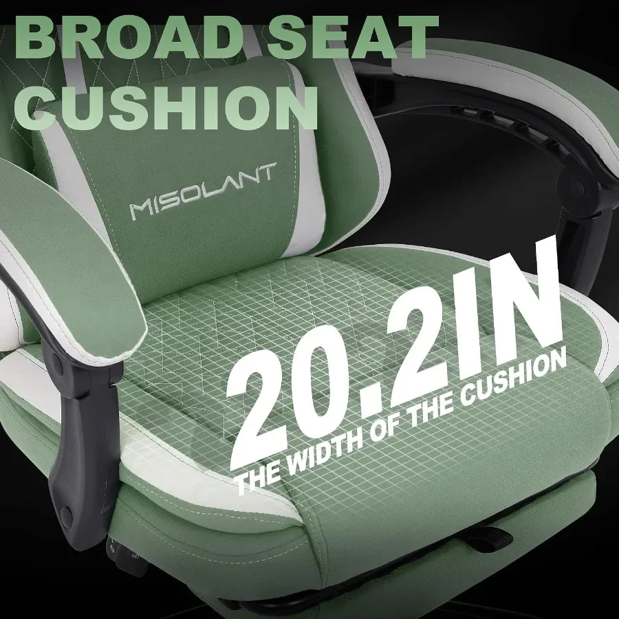 Gaming Chair for Adults, Fabri - Massage recension och pris