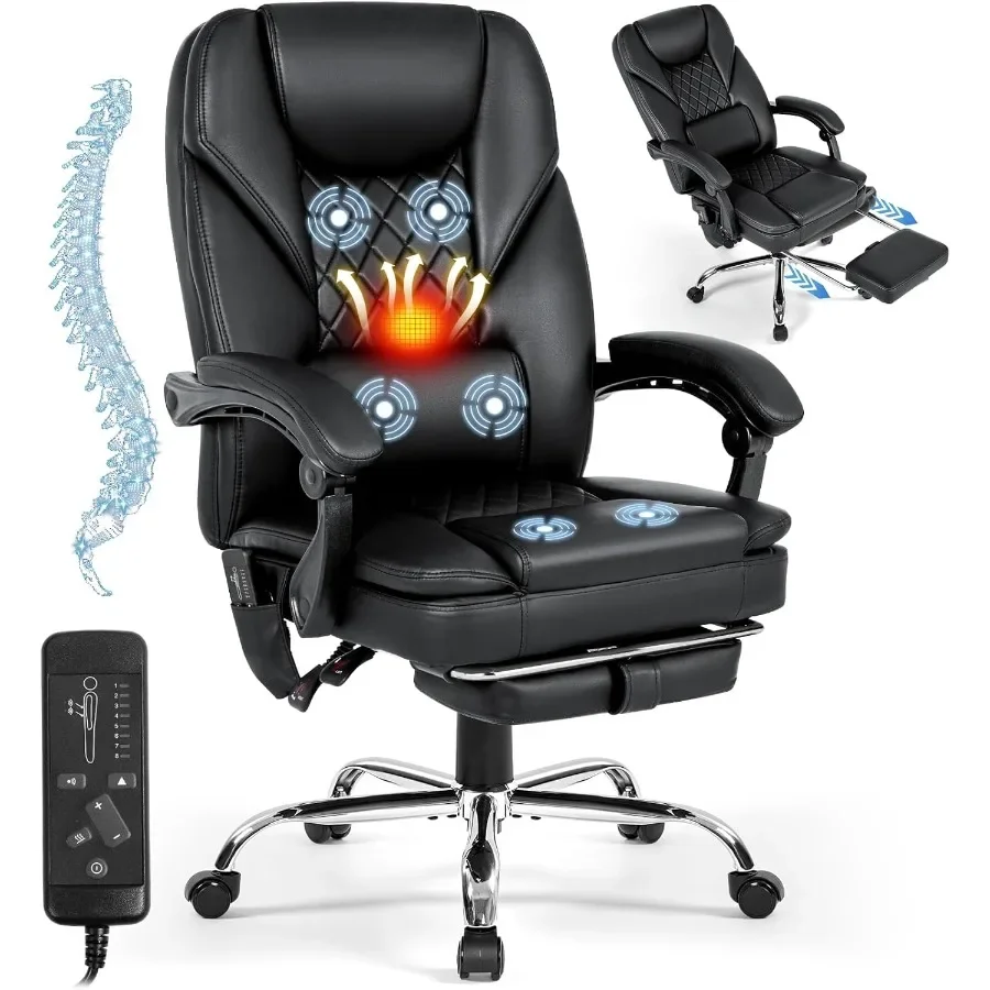 Massage heated office chair wi - Massage recension och pris