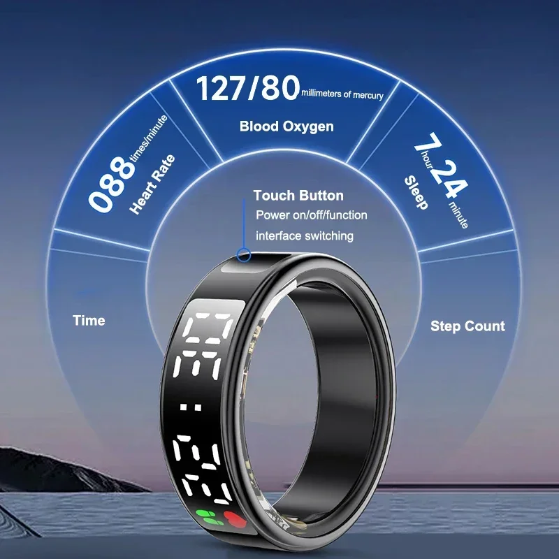 Smart Ring For Men Women Multi - Health Monitors recension och pris